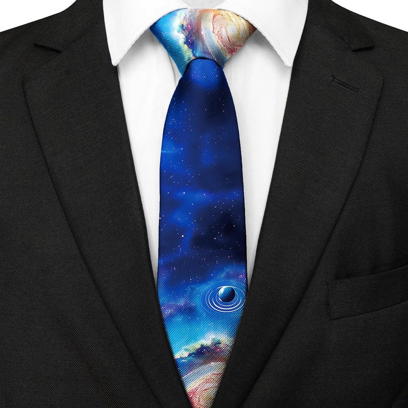 Guhothli Mens Funny Neckties Fashion Neck Ties Formal Party Novetly Tie for Men - Image 2